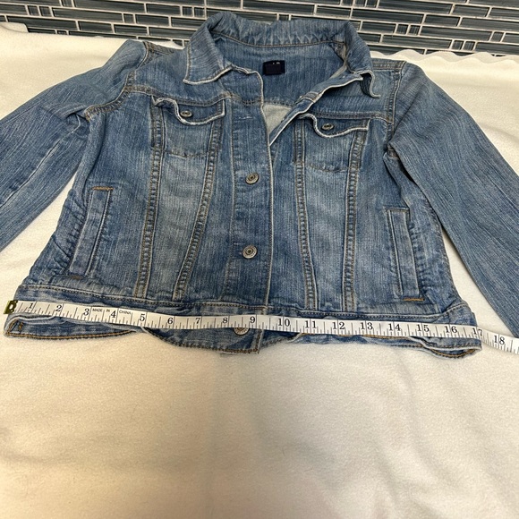 Gap Cropped Denim Jacket - Picture 6 of 6